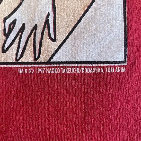 Vintage 1997 single stitched sailor moon tee - Picture 3 of 5